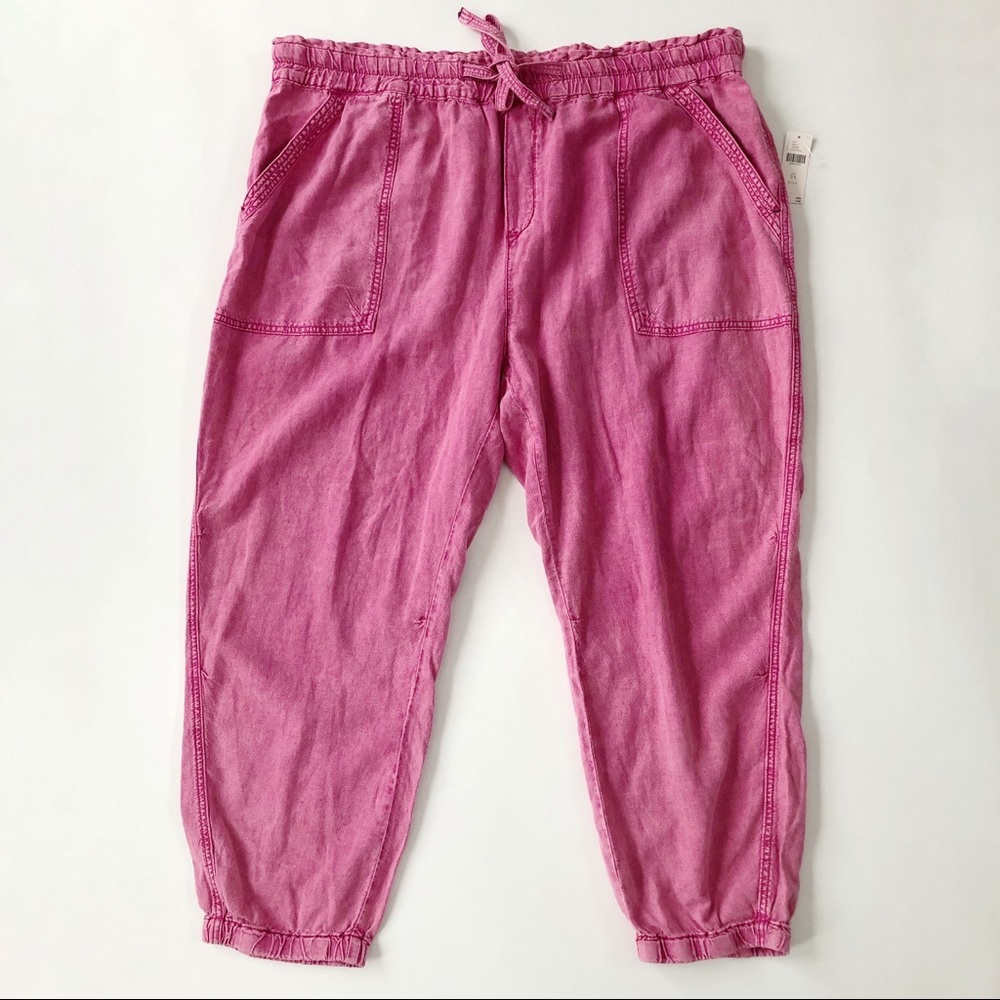 Anthropologie Rhys Utility Joggers 2X Plus